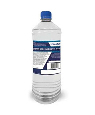 Кислота соляная 14% 0,5л.Управдом