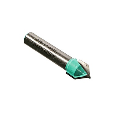 Фреза пазовая V-образная DxHxL=12х12х47,7мм