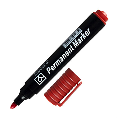 Маркер строительный, красный