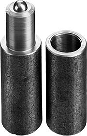 Петля гаражная 100*16мм с шариком