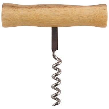 Штопор с дер.ручкой 