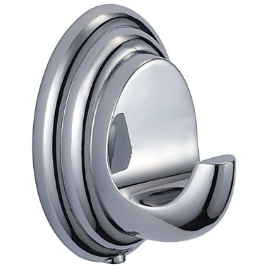 Крючок для ванной, хром, крепление шуруп  Рыжий Кот 