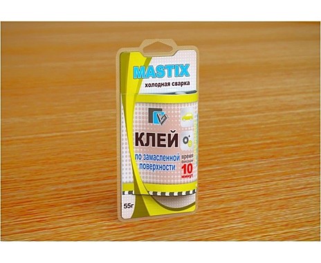 Клей Mastix по замасленным поверхностям 55гр, BL (холодная сварка)