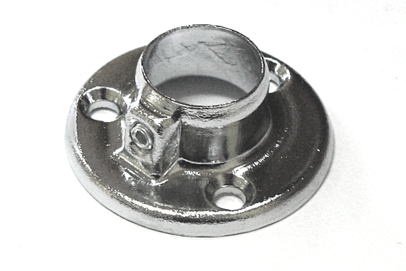 Фланец для реллинга d-16 хром FITEX