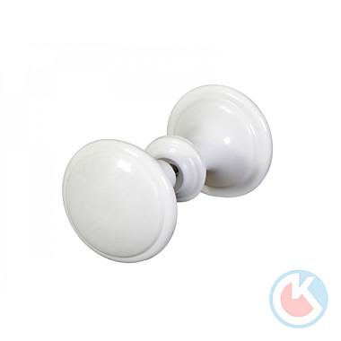 Ручка-кнопка РК-1 (белая) пластмассовая