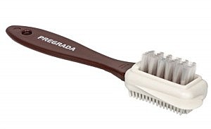 Щетка тройная для обуви (замша, нубук, велюр) 