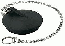 пробка для ванны с нерж. цепочкой 50см