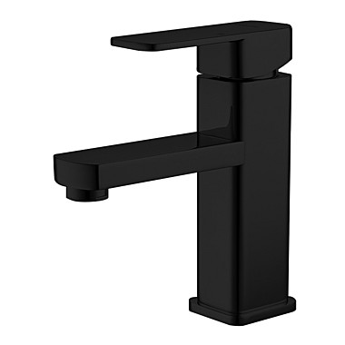 Смеситель для умывальника Ledeme картридж 35 мм, с гайкой, черный L1033B 