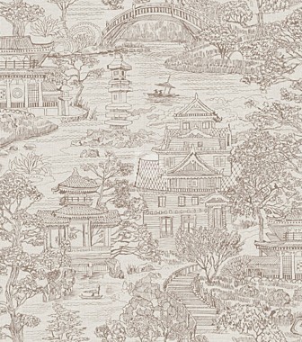 Обои Ориент фон 6253-2 дупл.холод.беж.