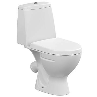 унитаз-компакт МОДЕЛЬ 02 косой выпуск 1-уровневая PP