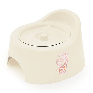 Горшок детский с крышкой бежевый Арт.С118