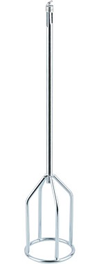 Миксер оцинкованный для строительных смесей повышенной вязкости (80х400 мм) FIT 04209