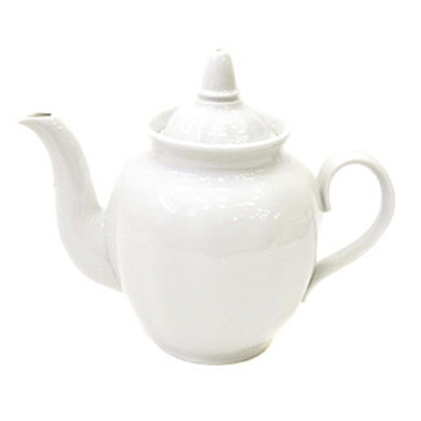 Чайник заварочный 900мл Гранатовый Белый