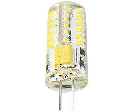 Лампа св/д G4 12V 3W 2700K General
