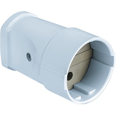 Штепсель переносная розетка белая Navigator