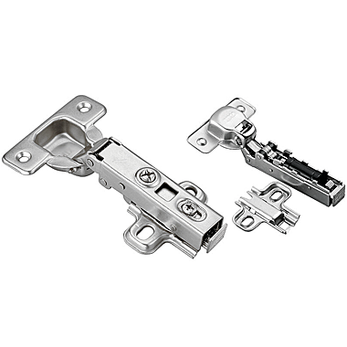 Петля накладная АGV 107* clip-on HS с доводчиком