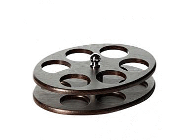 BS07-01 Барная стойка  овал + стопки 