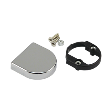 Накладка овал хром AGV+ вкладыш для стекл.