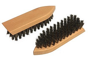 Щетка д/обуви 14см Стрелка дерево, нат.черный волос Б/026 Yozhik