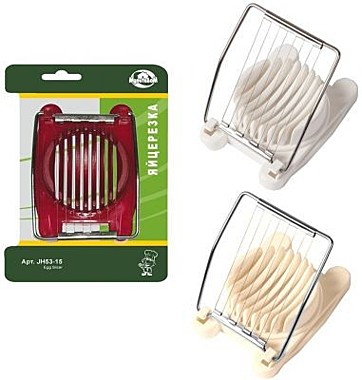 Яйцерезка, пластик/металл микс JH53-15 Мультидом