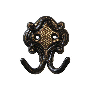 Крючок вешалка 2-х рожковый (медь) КМ-4 КМ-4