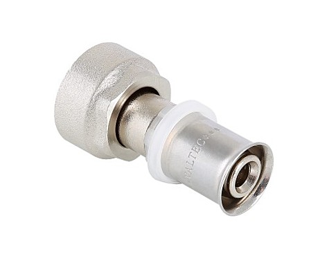 Соединитель коллекторный евроконус/пресс для м./п. трубы 16(2,0) x 3/4