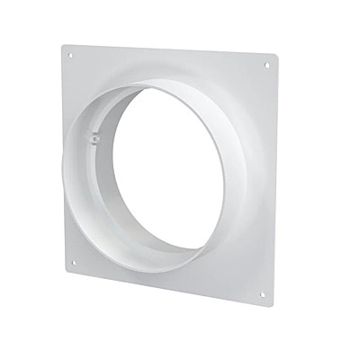 площадка торцевая SKNP фланец D125 соединитель 165х150 пластик ERA