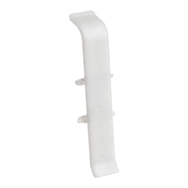 Соединитель для плинтуса Деконика белый 70мм.