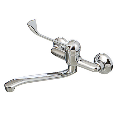 Смеситель для кухни Ex-Promt Special картридж 35мм, настенный хирургический Ex133.3-10 латунь