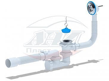 Сифон АНИ для ванны 1 1/2