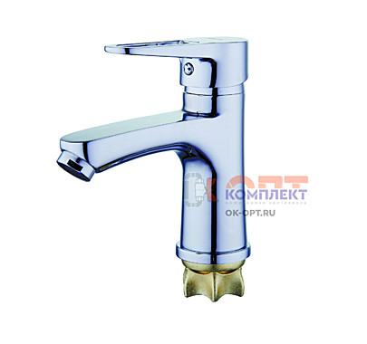 Смеситель G.Lauf для умывальника монолитный, ø35, гайка(корона) NUD1-A045