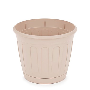 Горшок цветочный Дионис 1,6л. бежевый