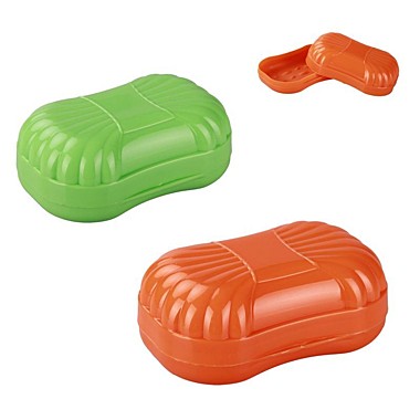 Мыльница пластик дорожная фигурная