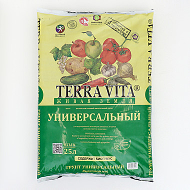 Живая земля 25л унниверсальная TERRA VITA