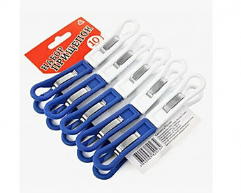 Прищепки большие 10шт (КРЕСТЦЫ)