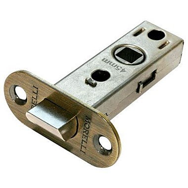 Защелка межкомнатная Morelli OL6-45 AB бронза античная