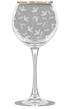 Фужер для вина набор 6пр 350мл Весна