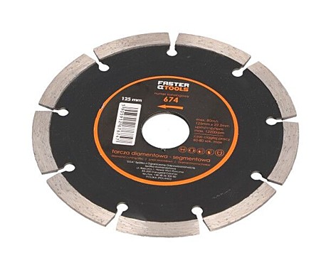 Диск алмазный сегментный 125*1,8мм