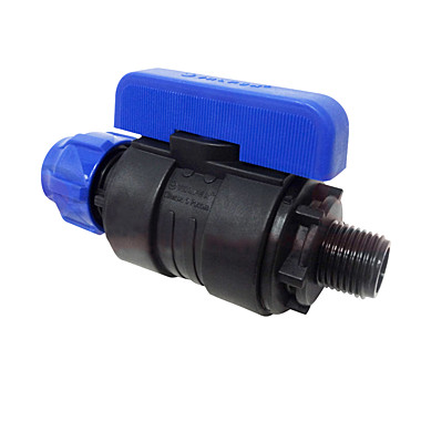 Кран шаровой PE компрессионный цанга - НР разборный 25х1/2