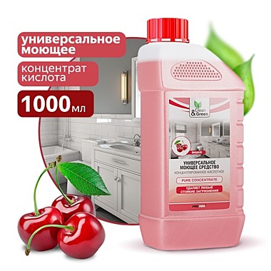 Универсальное моющее средство (концентрированное, кислотное) 1 л. Clean&Green CG8058