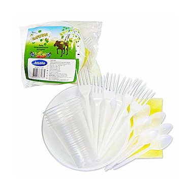 Набор одноразовой посуды КАРЕЛИЯ Антелла 71384