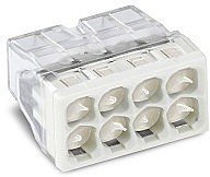 Соед. клемма Wago 8проводов 24А 450В паста