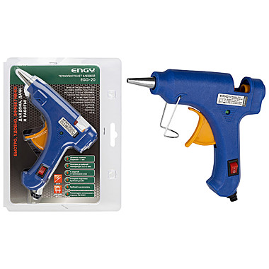Клеевой термопистолет Engy EGG-20, для стержней 7 мм, 20 Вт