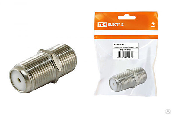  Переходник гн.F- гн.F TDM