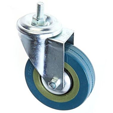 Колесо промышленное ПОВОРОТНОЕ Резьба:М12 D=75мм 