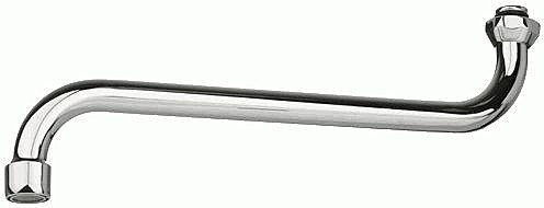 Излив круглый S-обр. с аэратором 30см Melodia