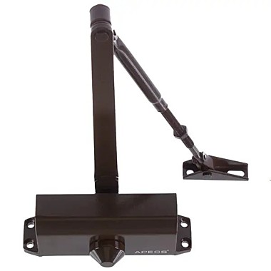 Доводчик дверной Apecs DC-20.2/0850/045-A1-BR 25-45 кг цвет коричневый