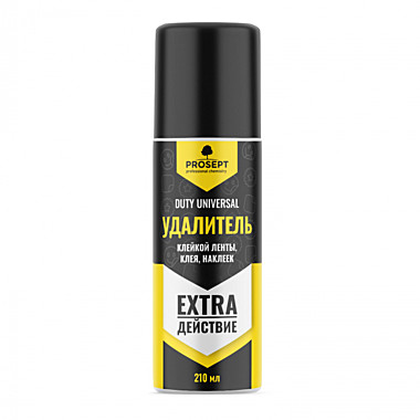 Средство для удаления клея, наклеек, клейкой ленты Duty Universal (готовое), аэрозоль / 210мл