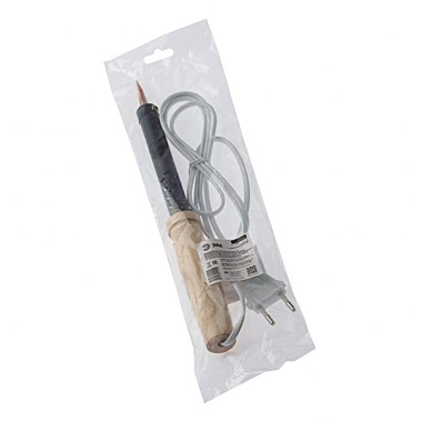 Паяльник 100Вт/220V с деревянной рукояткой ЭПСН 230V 100W PL-R01-100W ЭРА 784114