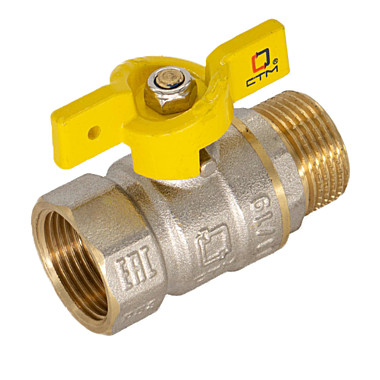 Кран шаровый для газа CTM  1/2